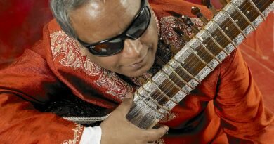 baluji shrivastav sitar player portrait