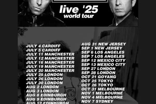 Anticipating the Epic Oasis Tour 2025