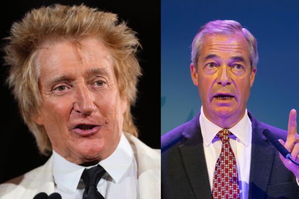 Rod Stewart’s Encounter with Nigel Farage: A Musical Political Twist