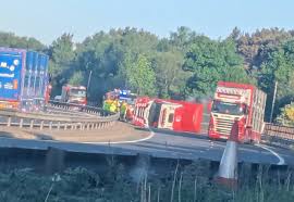 Major Traffic Disruption Following M1 Crash