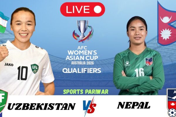 Live Score: Nepal vs Uzbekistan Football Match
