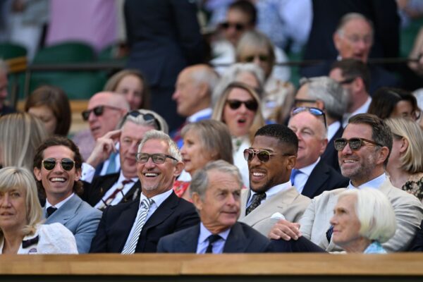 Highlights from the Royal Box at Wimbledon Today