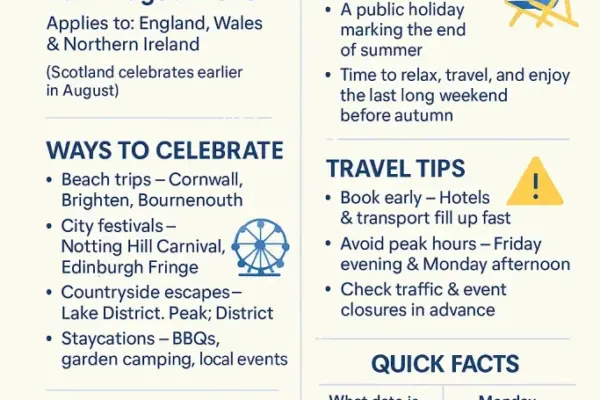 All You Need to Know About August Bank Holiday 2025