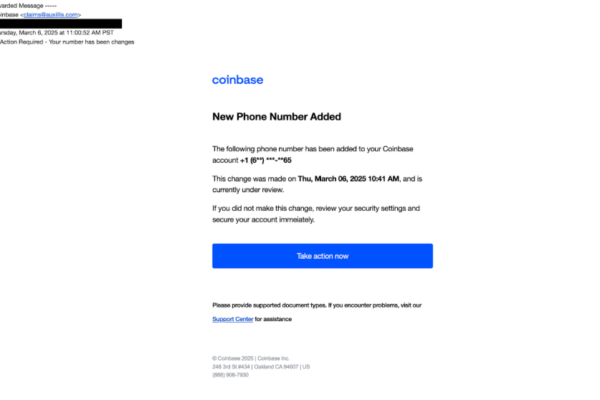 Rising Concerns: The Coinbase Email Scam Targeting Users