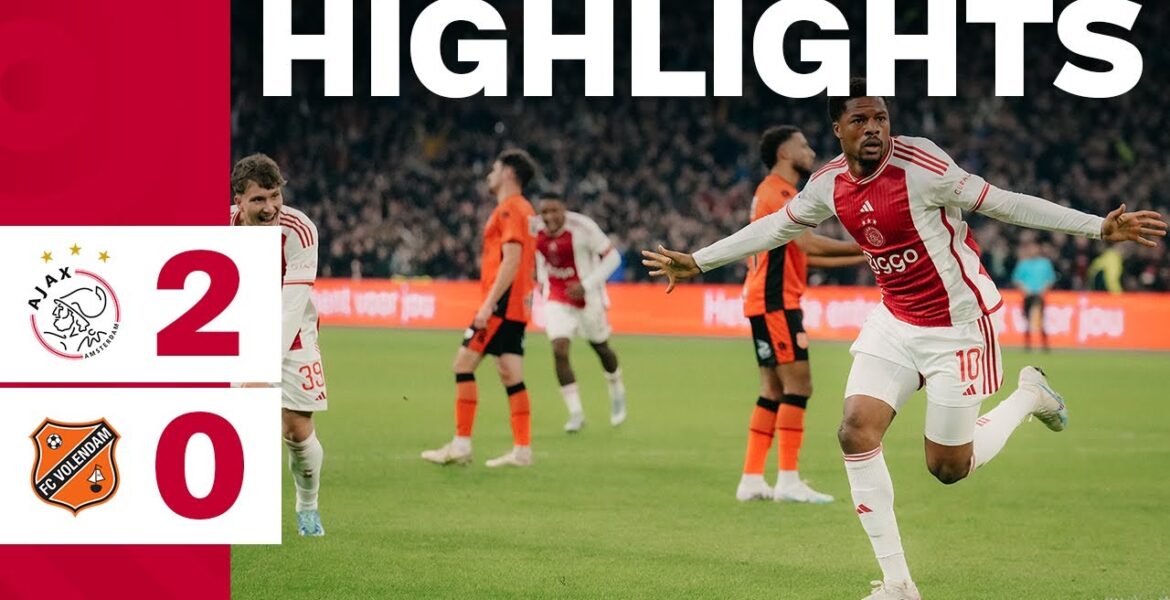 Ajax vs FC Volendam: A Thrilling Eredivisie Encounter
