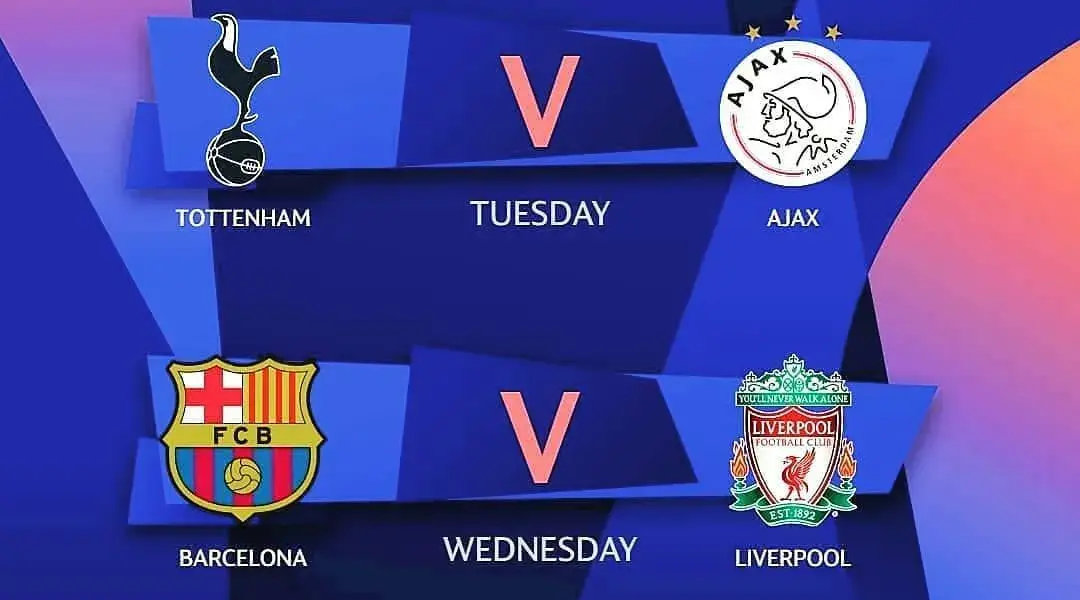 champions league scores — GB news