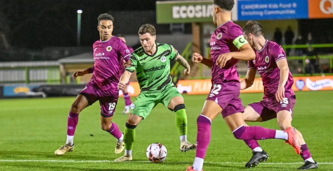 forest green vs boston united — GB news