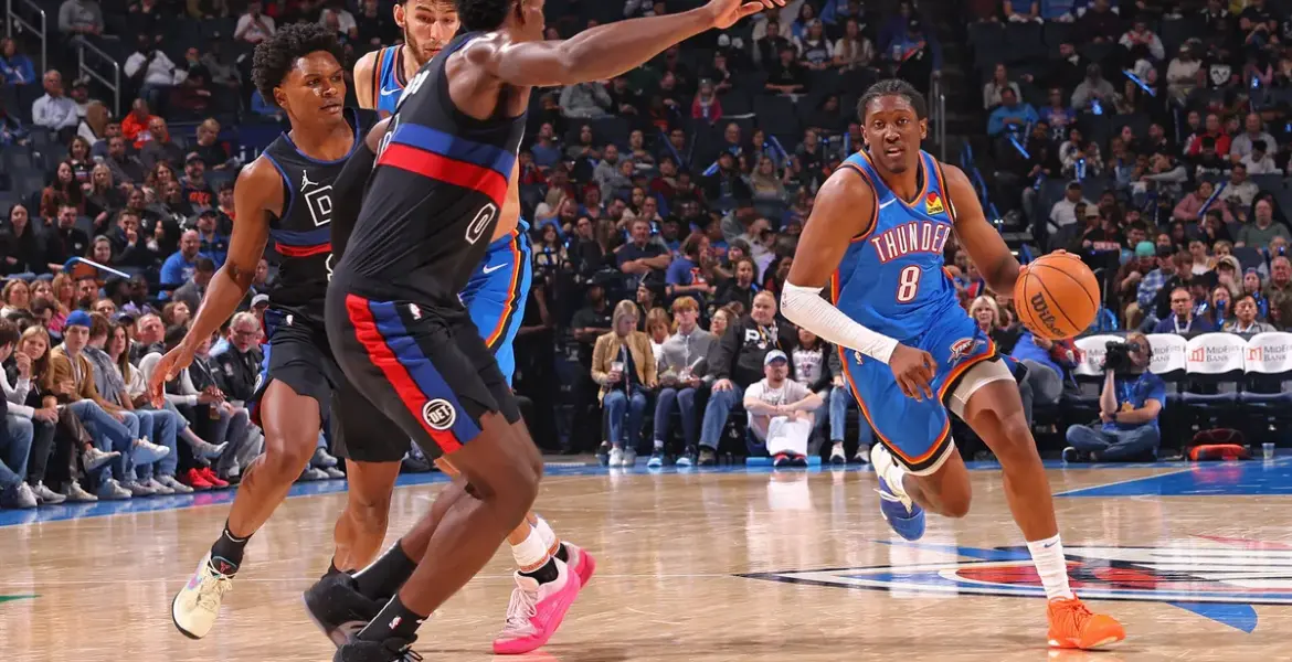 pistons vs thunder — GB news