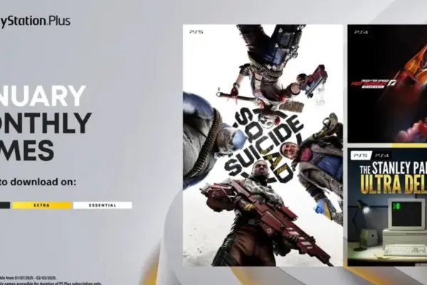 playstation plus monthly games — GB news