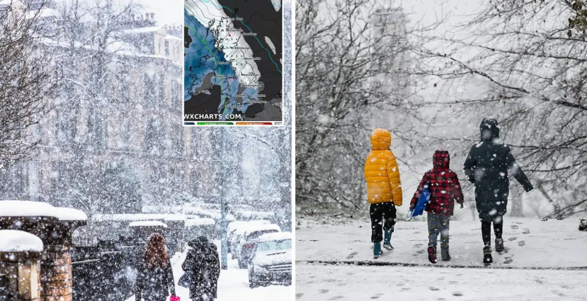snow storm weather forecast — GB news