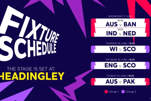 t20 world cup schedule — GB news
