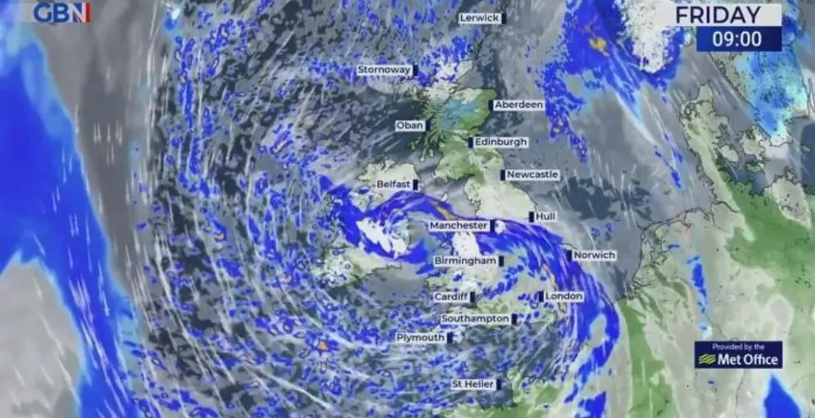uk snow forecast — GB news