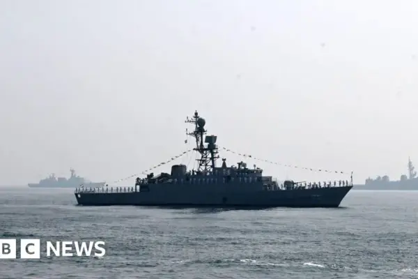iranian warship iris dena sinking — GB news