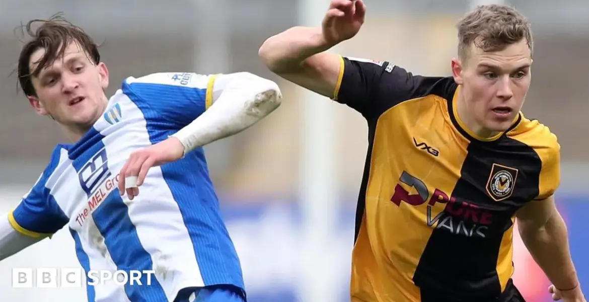 newport county vs colchester — GB news