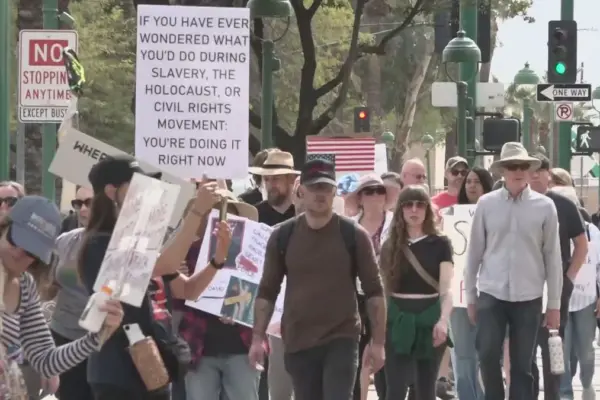 no kings protest — GB news