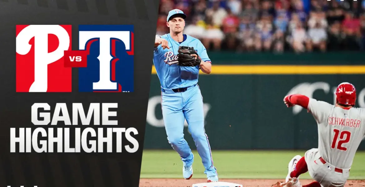 phillies vs rangers — GB news
