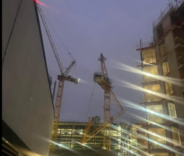 tower crane collapse london — GB news