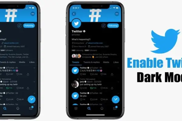 twitter app dark mode — GB news