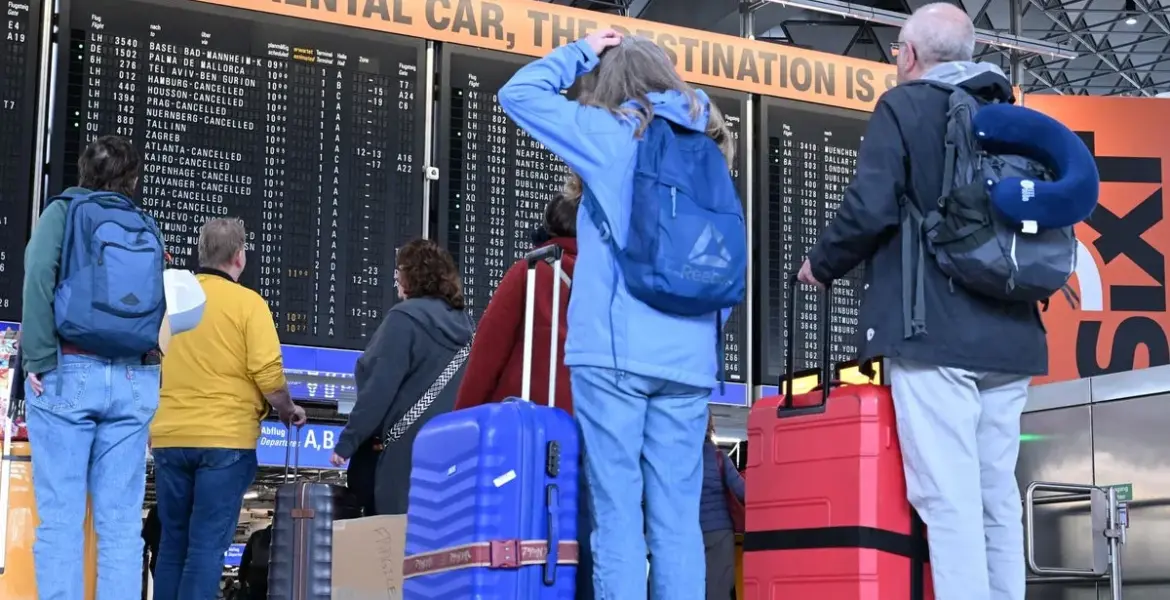 lufthansa strike germany flights — GB news