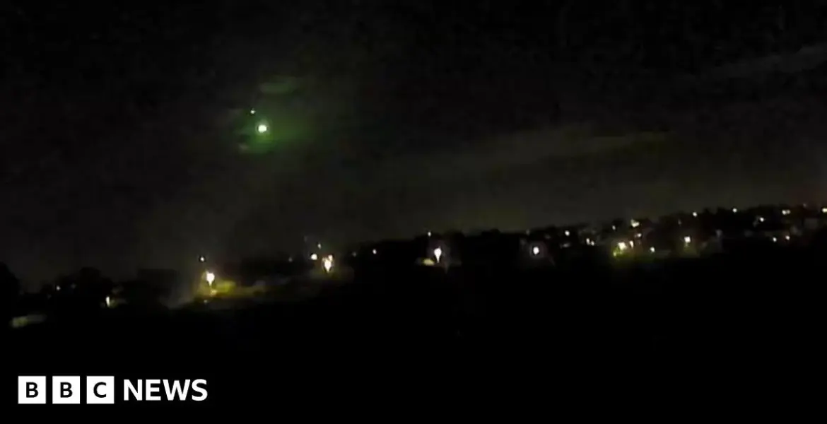 meteor fireball — GB news