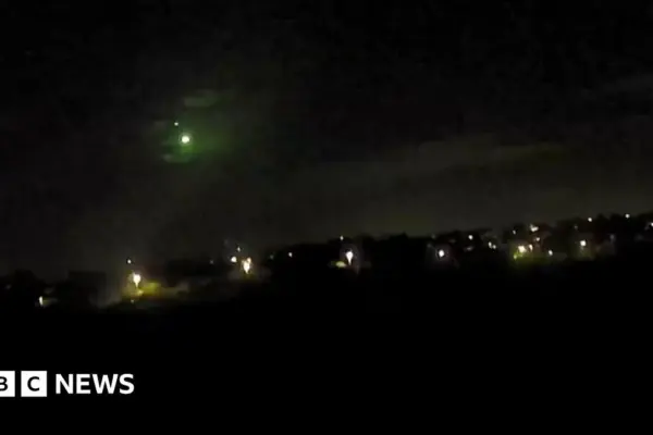 meteor fireball — GB news