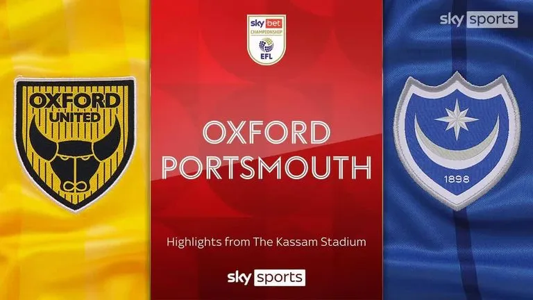 portsmouth vs oxford utd — GB news