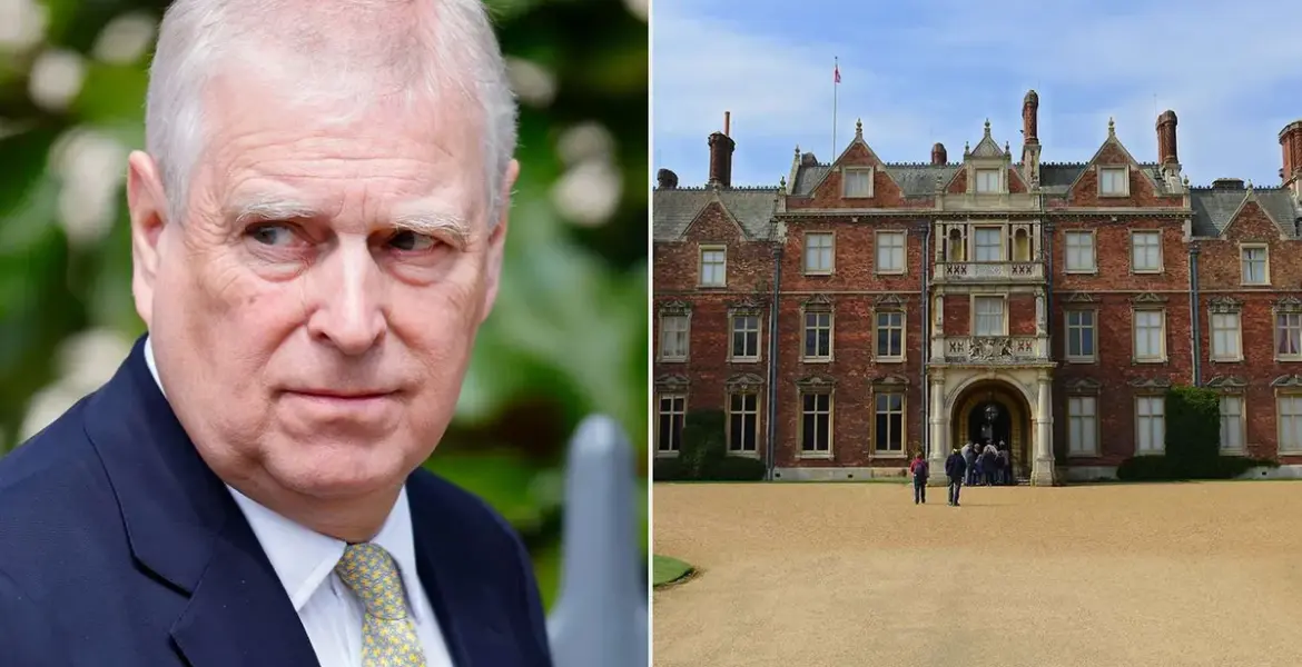 prince andrew sandringham estate move — GB news