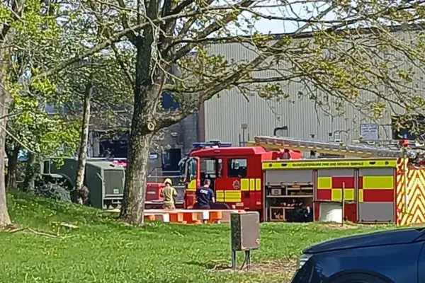 raf fairford fire — GB news