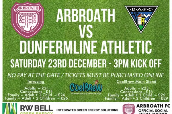 dunfermline athletic vs arbroath f.c. standings — GB news