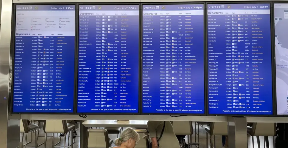 flights cancelled — GB news