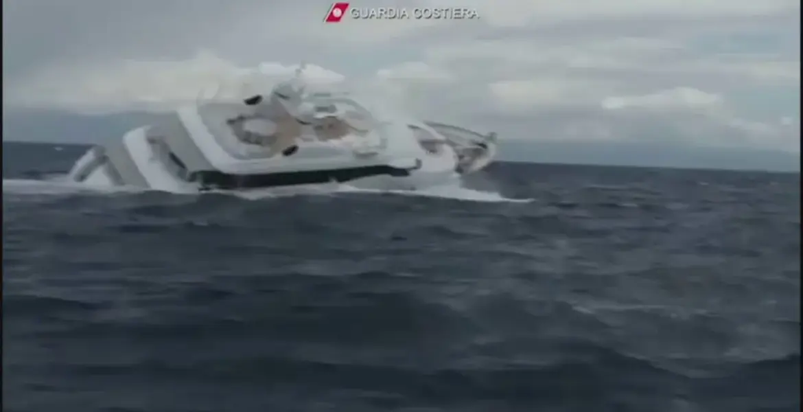 superyacht sinking — GB news