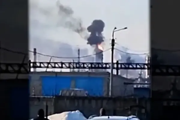 ukraine drone strikes tuapse refinery — GB news