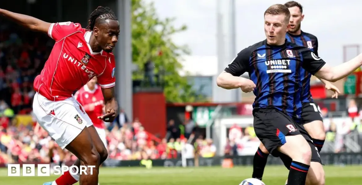 wrexham vs middlesbrough — GB news